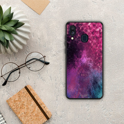 Galactic Aurora - Samsung Galaxy A40 θήκη