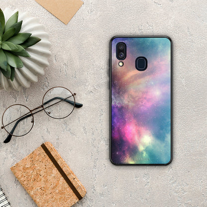 Galactic Rainbow - Samsung Galaxy A40 θήκη