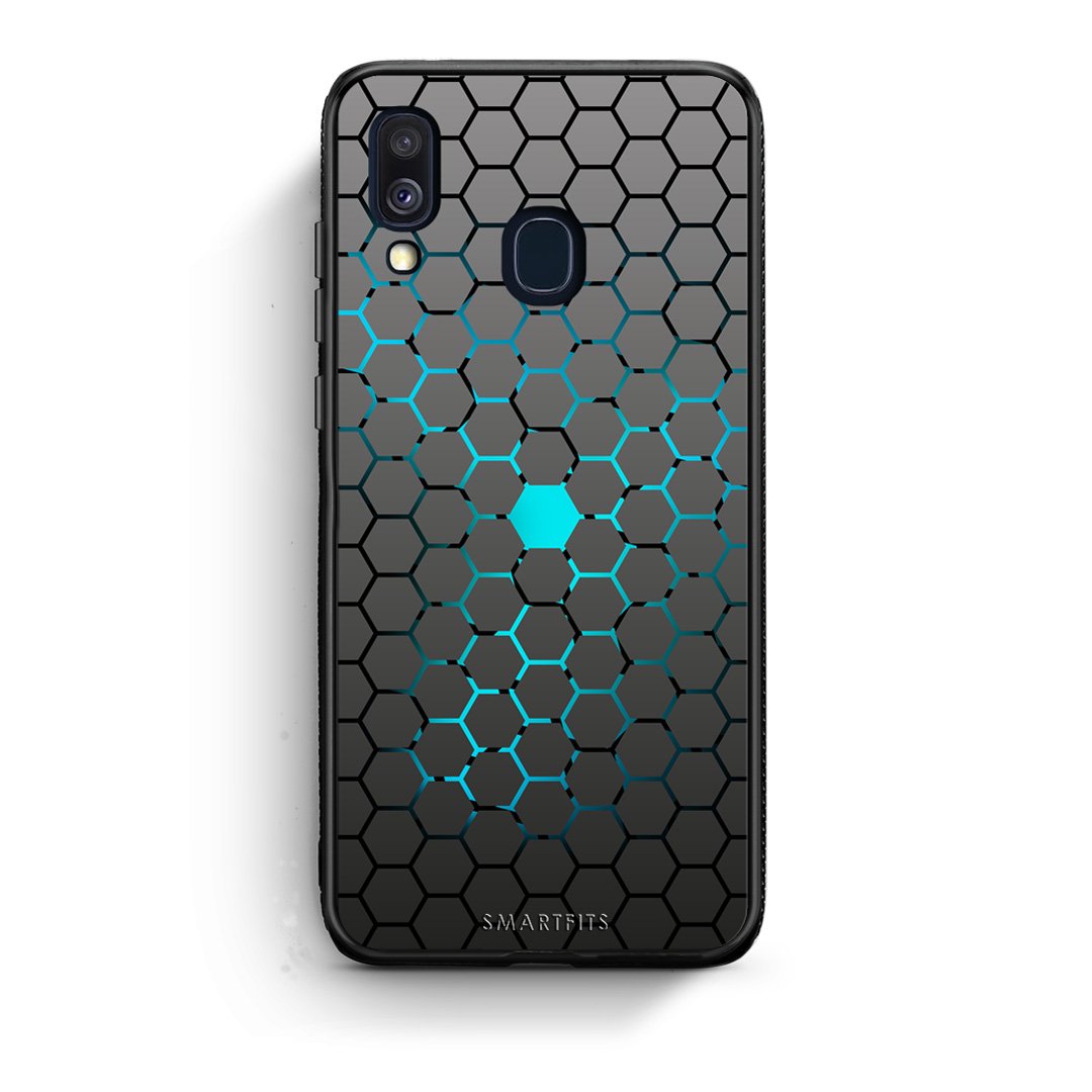 40 - Samsung A40  Hexagonal Geometric case, cover, bumper