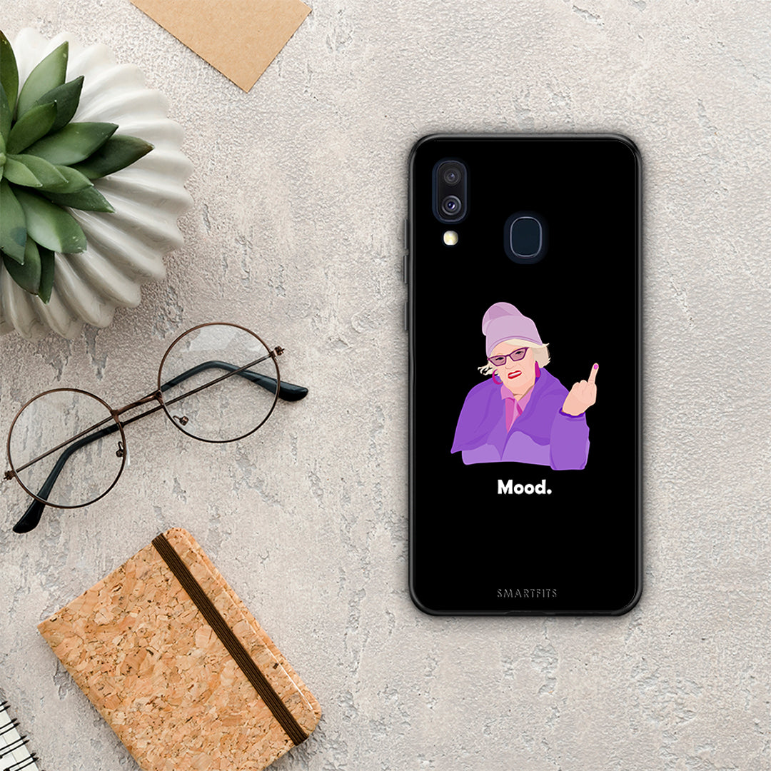 Grandma Mood Black - Samsung Galaxy A40 θήκη