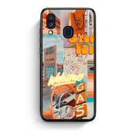 Thumbnail for Samsung A40 Groovy Babe Θήκη Αγίου Βαλεντίνου από τη Smartfits με σχέδιο στο πίσω μέρος και μαύρο περίβλημα | Smartphone case with colorful back and black bezels by Smartfits
