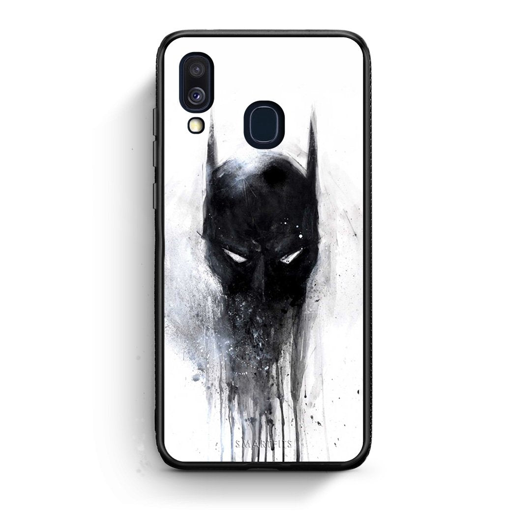 4 - Samsung A40 Paint Bat Hero case, cover, bumper