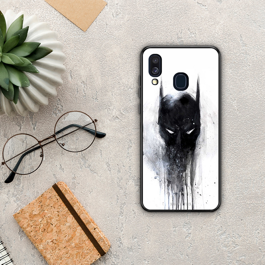 Hero Paint Bat - Samsung Galaxy A40 θήκη