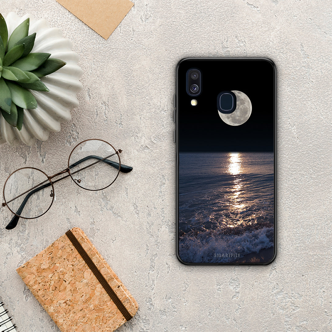 Landscape Moon - Samsung Galaxy A40 θήκη