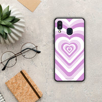 Thumbnail for Lilac Hearts - Samsung Galaxy A40 θήκη
