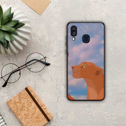 Lion Love 2 - Samsung Galaxy A40 θήκη