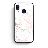 Thumbnail for 116 - Samsung A40  Pink Splash Marble case, cover, bumper