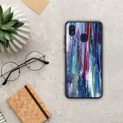 Paint Winter - Samsung Galaxy A40 θήκη