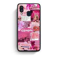 Thumbnail for Samsung A40 Pink Love Θήκη Αγίου Βαλεντίνου από τη Smartfits με σχέδιο στο πίσω μέρος και μαύρο περίβλημα | Smartphone case with colorful back and black bezels by Smartfits