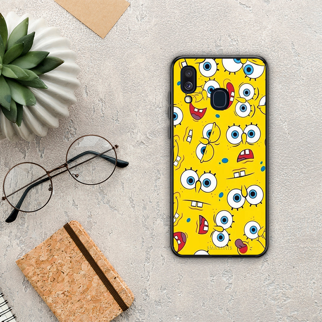 PopArt Sponge - Samsung Galaxy A40 θήκη