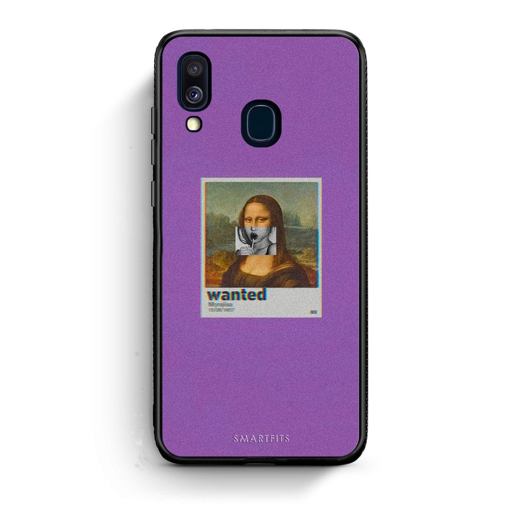 4 - Samsung A40 Monalisa Popart case, cover, bumper