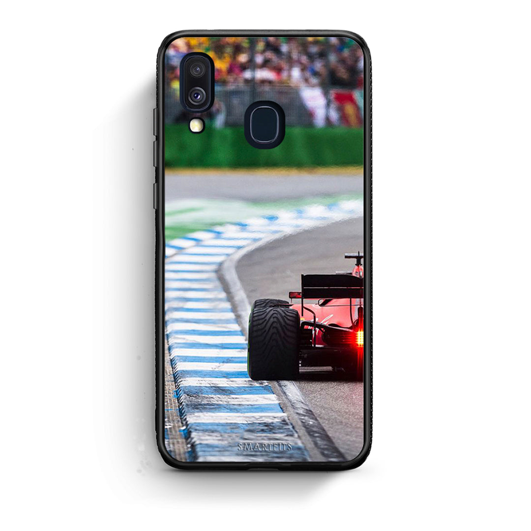 Samsung A40 Racing Vibes θήκη από τη Smartfits με σχέδιο στο πίσω μέρος και μαύρο περίβλημα | Smartphone case with colorful back and black bezels by Smartfits