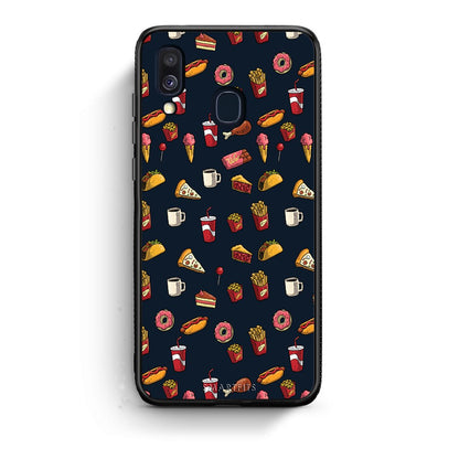118 - Samsung A40  Hungry Random case, cover, bumper