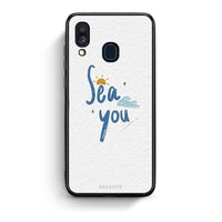 Thumbnail for Samsung A40 Sea You Θήκη από τη Smartfits με σχέδιο στο πίσω μέρος και μαύρο περίβλημα | Smartphone case with colorful back and black bezels by Smartfits