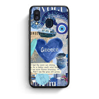 Thumbnail for Samsung A40 Summer In Greece Θήκη από τη Smartfits με σχέδιο στο πίσω μέρος και μαύρο περίβλημα | Smartphone case with colorful back and black bezels by Smartfits