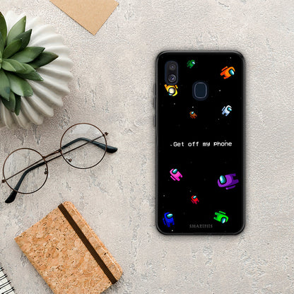 Text AFK - Samsung Galaxy A40 θήκη