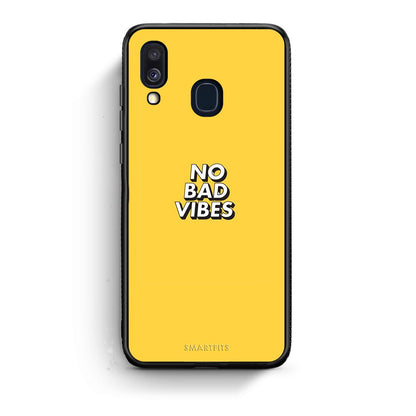 4 - Samsung A40 Vibes Text case, cover, bumper