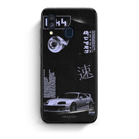 Thumbnail for Samsung A40 Tokyo Drift Θήκη Αγίου Βαλεντίνου από τη Smartfits με σχέδιο στο πίσω μέρος και μαύρο περίβλημα | Smartphone case with colorful back and black bezels by Smartfits