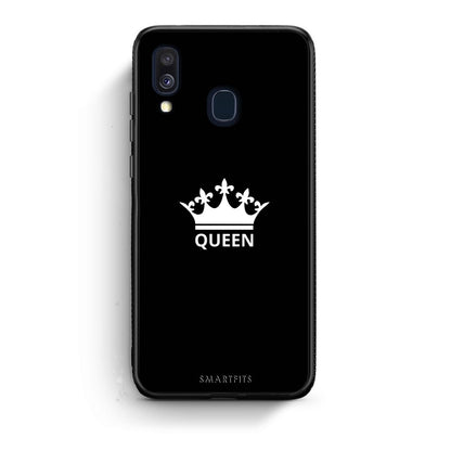 4 - Samsung A40 Queen Valentine case, cover, bumper