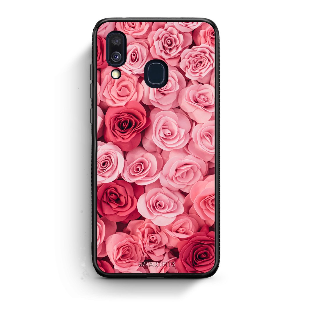 4 - Samsung A40 RoseGarden Valentine case, cover, bumper