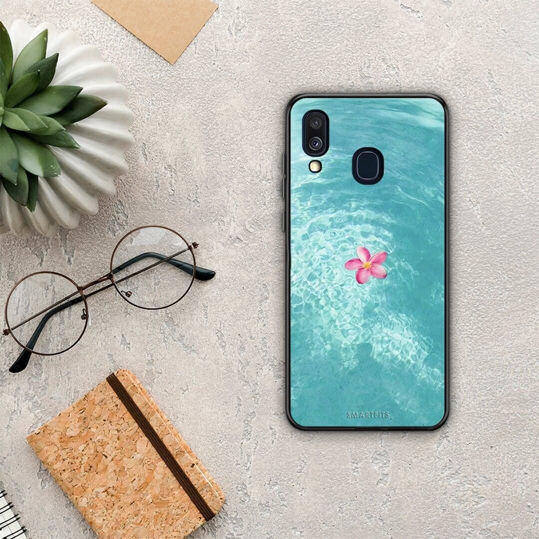 Water Flower - Samsung Galaxy A40 θήκη