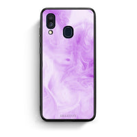 Thumbnail for 99 - Samsung A40  Watercolor Lavender case, cover, bumper