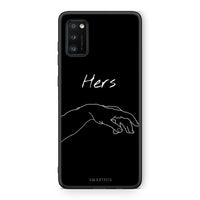 Thumbnail for Samsung A41 Aeshetic Love 1 Θήκη Αγίου Βαλεντίνου από τη Smartfits με σχέδιο στο πίσω μέρος και μαύρο περίβλημα | Smartphone case with colorful back and black bezels by Smartfits