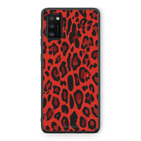 Thumbnail for 4 - Samsung A41 Red Leopard Animal case, cover, bumper