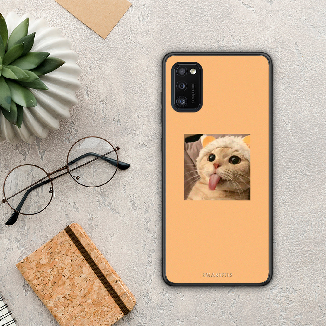 Cat Tongue - Samsung Galaxy A41 θήκη