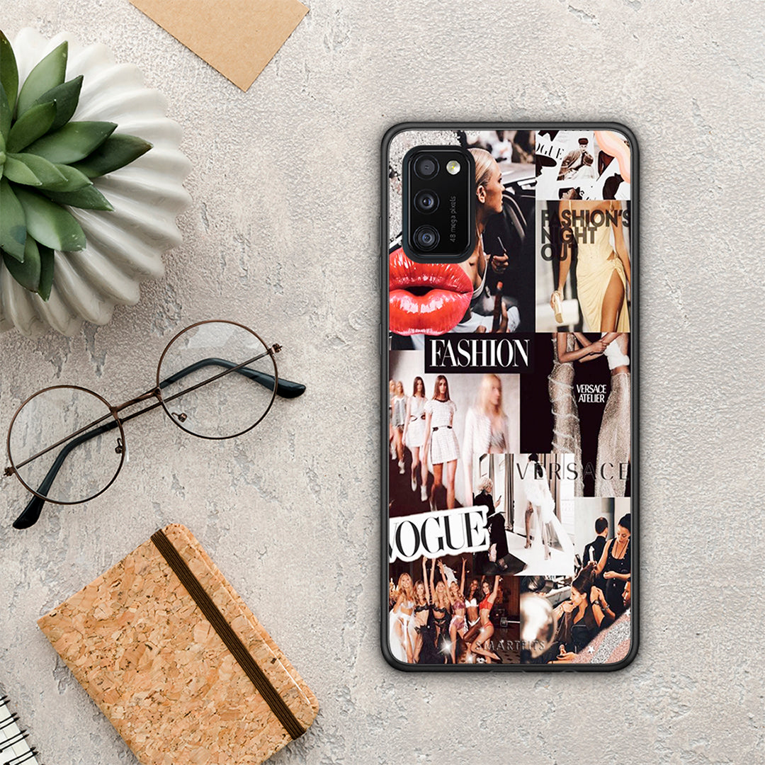 Collage Fashion - Samsung Galaxy A41 θήκη