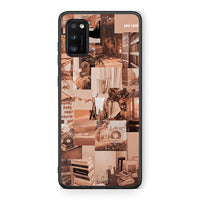 Thumbnail for Samsung A41 Collage You Can Θήκη Αγίου Βαλεντίνου από τη Smartfits με σχέδιο στο πίσω μέρος και μαύρο περίβλημα | Smartphone case with colorful back and black bezels by Smartfits