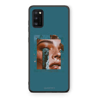 Thumbnail for Samsung A41 Cry An Ocean θήκη από τη Smartfits με σχέδιο στο πίσω μέρος και μαύρο περίβλημα | Smartphone case with colorful back and black bezels by Smartfits