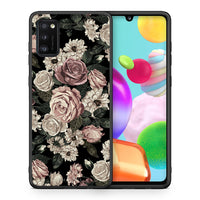Thumbnail for Θήκη Samsung A41 Wild Roses Flower από τη Smartfits με σχέδιο στο πίσω μέρος και μαύρο περίβλημα | Samsung A41 Wild Roses Flower case with colorful back and black bezels