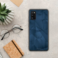 Thumbnail for Geometric Blue Abstract - Samsung Galaxy A41 θήκη