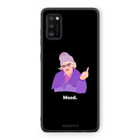 Thumbnail for Samsung A41 Grandma Mood Black θήκη από τη Smartfits με σχέδιο στο πίσω μέρος και μαύρο περίβλημα | Smartphone case with colorful back and black bezels by Smartfits