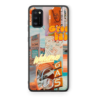 Thumbnail for Samsung A41 Groovy Babe Θήκη Αγίου Βαλεντίνου από τη Smartfits με σχέδιο στο πίσω μέρος και μαύρο περίβλημα | Smartphone case with colorful back and black bezels by Smartfits