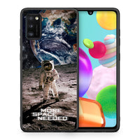 Thumbnail for Θήκη Samsung A41 More Space από τη Smartfits με σχέδιο στο πίσω μέρος και μαύρο περίβλημα | Samsung A41 More Space case with colorful back and black bezels