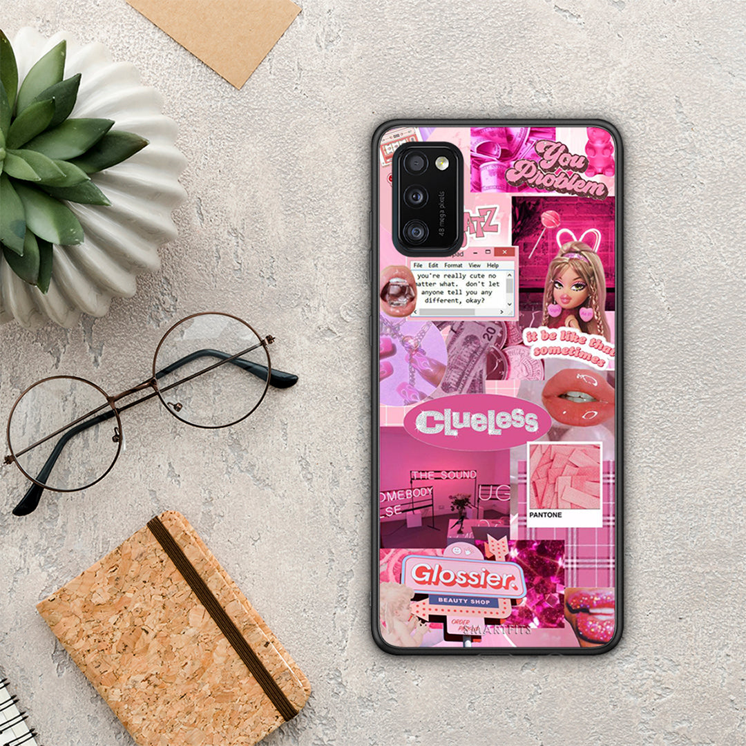 Pink Love - Samsung Galaxy A41 θήκη