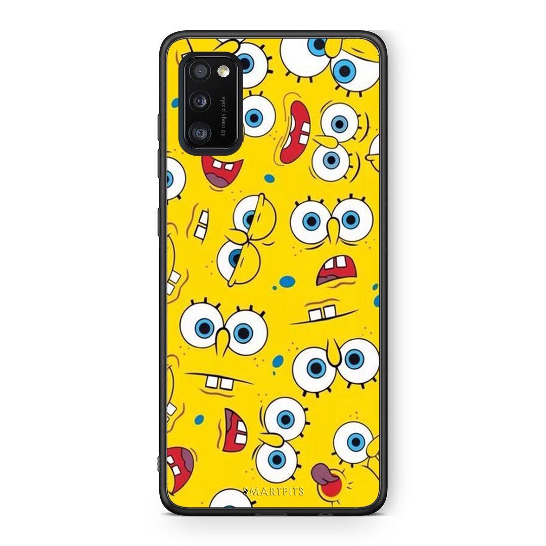 4 - Samsung A41 Sponge PopArt case, cover, bumper