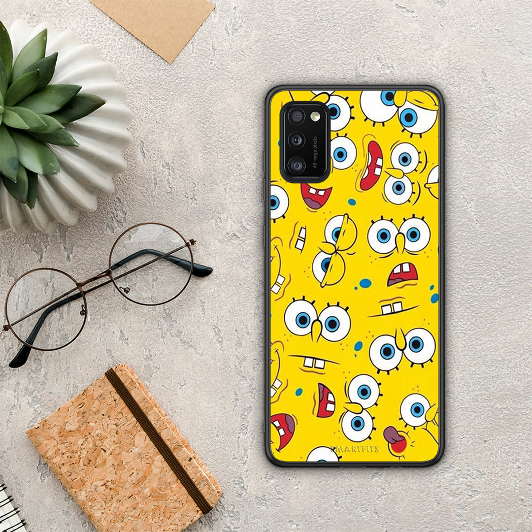 PopArt Sponge - Samsung Galaxy A41 θήκη