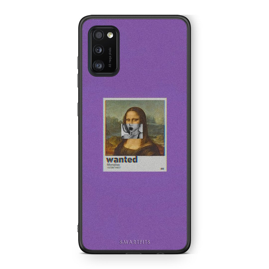 4 - Samsung A41 Monalisa Popart case, cover, bumper