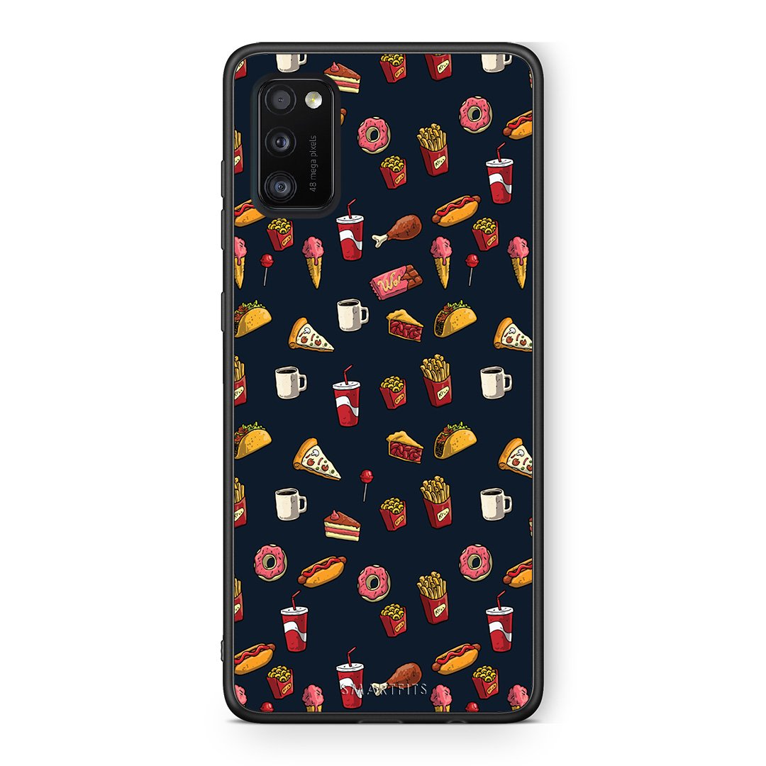 118 - Samsung A41  Hungry Random case, cover, bumper