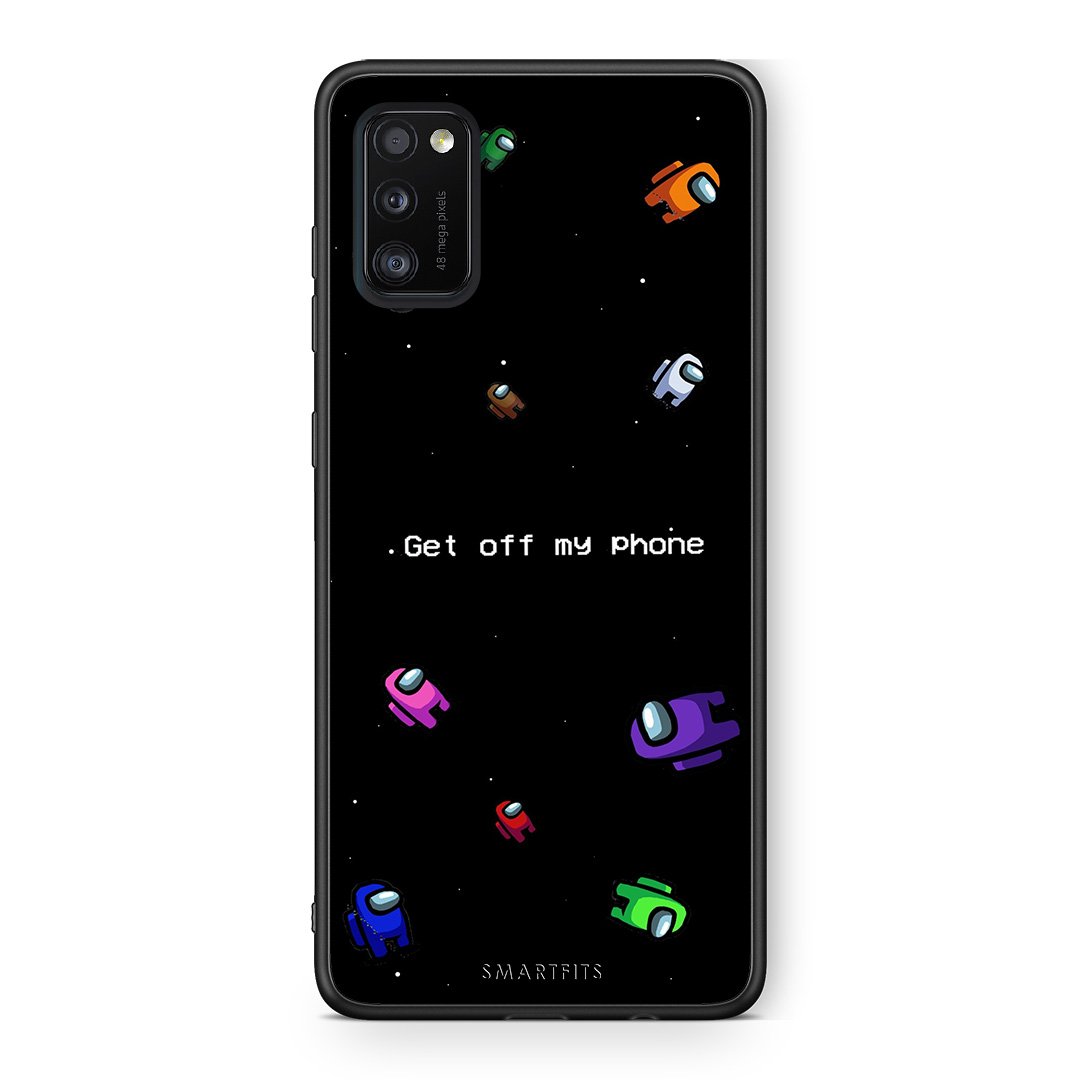 4 - Samsung A41 AFK Text case, cover, bumper