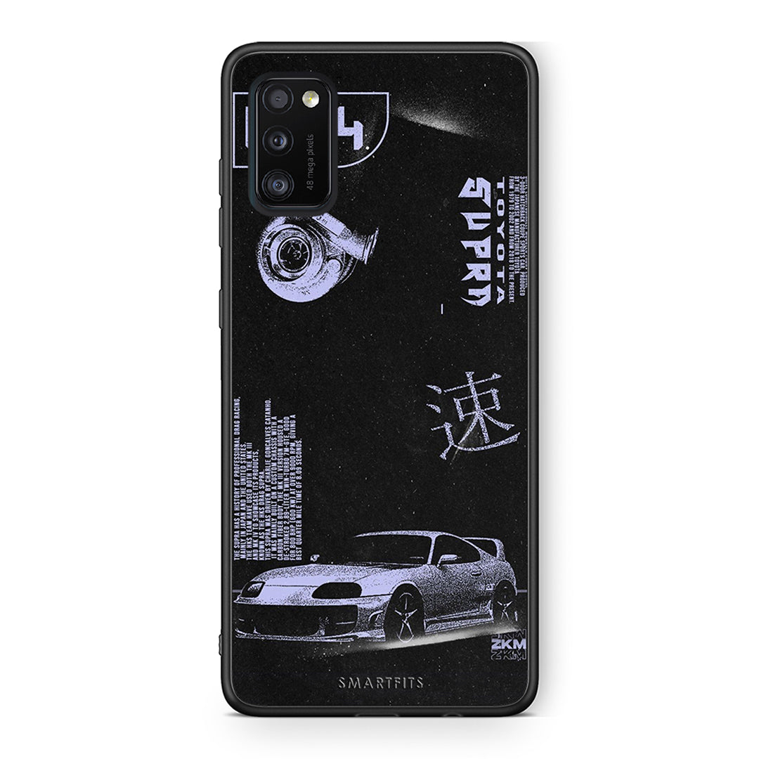 Samsung A41 Tokyo Drift Θήκη Αγίου Βαλεντίνου από τη Smartfits με σχέδιο στο πίσω μέρος και μαύρο περίβλημα | Smartphone case with colorful back and black bezels by Smartfits