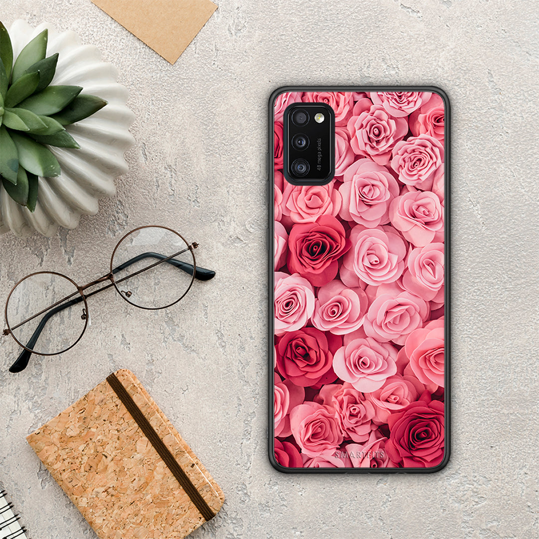 Valentine RoseGarden - Samsung Galaxy A41 θήκη
