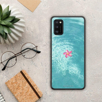 Water Flower - Samsung Galaxy A41 θήκη