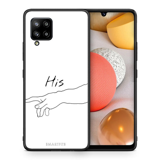 Θήκη Αγίου Βαλεντίνου Samsung Galaxy A42 Aeshetic Love 2 από τη Smartfits με σχέδιο στο πίσω μέρος και μαύρο περίβλημα | Samsung Galaxy A42 Aeshetic Love 2 case with colorful back and black bezels