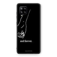 Thumbnail for Θήκη Αγίου Βαλεντίνου Samsung Galaxy A42 Always & Forever 2 από τη Smartfits με σχέδιο στο πίσω μέρος και μαύρο περίβλημα | Samsung Galaxy A42 Always & Forever 2 case with colorful back and black bezels