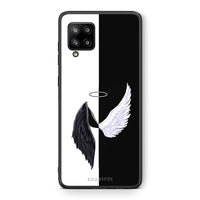 Thumbnail for Θήκη Samsung Galaxy A42 Angels Demons από τη Smartfits με σχέδιο στο πίσω μέρος και μαύρο περίβλημα | Samsung Galaxy A42 Angels Demons case with colorful back and black bezels