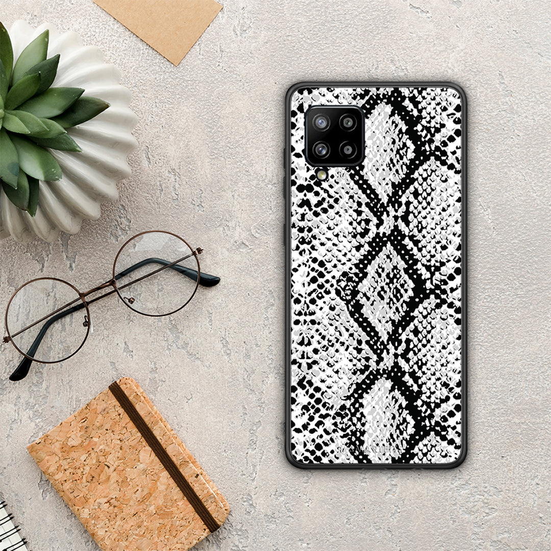 Animal White Snake - Samsung Galaxy A42 θήκη